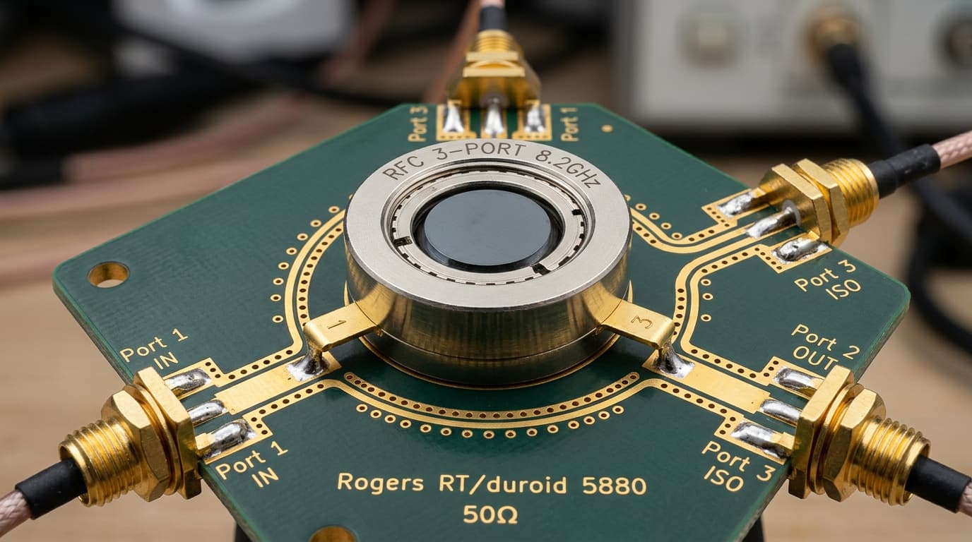 RF Circulator (3-Port Ferromagnetic)