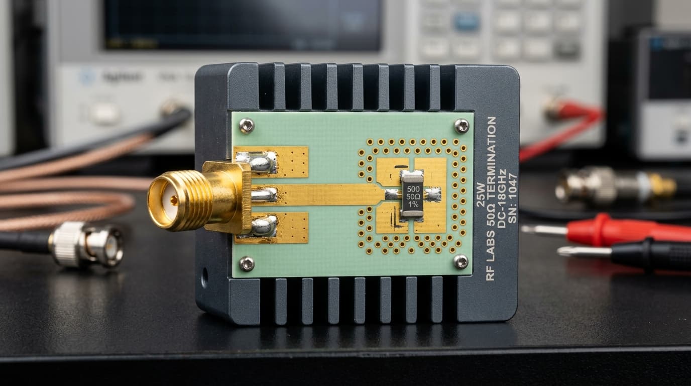 50Ω Precision RF Termination (Dummy Load)
